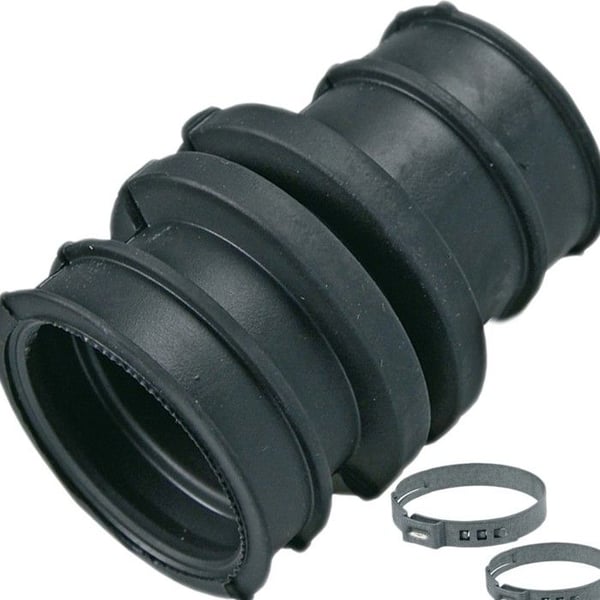 Cykelpumps utloppsslang + klämmor (294720-37879) - Diskmaskin - WHIRLPOOL, BAUKNECHT, IGNIS, LADEN, IKEA WHIRLPOOL, KITC