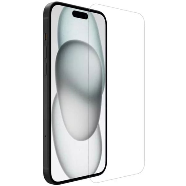 Skal för iPhone 15 - NILLKIN - Amazing H - Transparent - Rep tålig - Skärm skydd