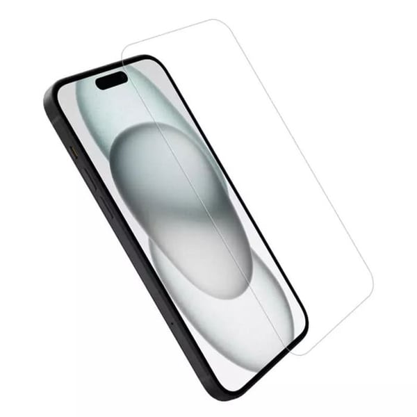 Skal för iPhone 15 - NILLKIN - Amazing H - Transparent - Rep tålig - Skärm skydd