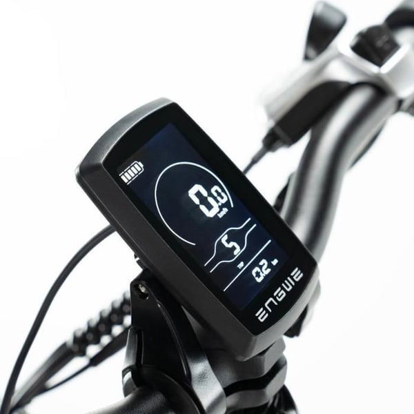 ENGWE EP-2 Boost Elcykel Fällbar – Fatbike – 20 Tum – Motor 250W – 7 Växlar – Räckvidd 120 km – Grå