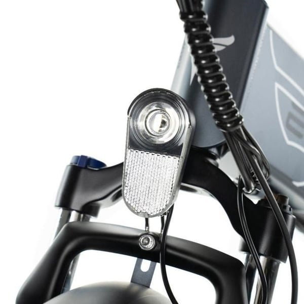 ENGWE EP-2 Boost Elcykel Fällbar – Fatbike – 20 Tum – Motor 250W – 7 Växlar – Räckvidd 120 km – Grå