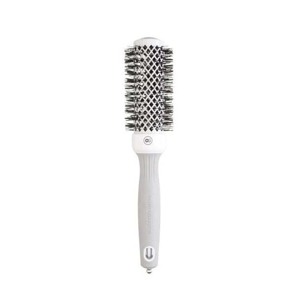Olivia Garden - Expert Blowout Shine Borste Vit & Grå
