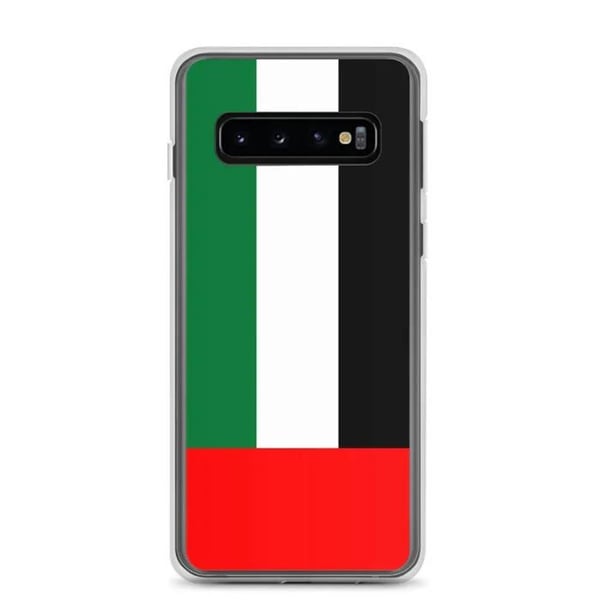 Mobilskal - Samsung - Galaxy S21 Plus - Flagga Förenade Arabemiraten - Mjuk - Flerfärgad