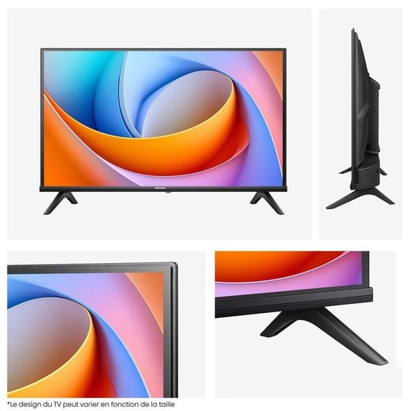 Hisense TV LED 32" HD Ready Smart TV VIDAA Nero