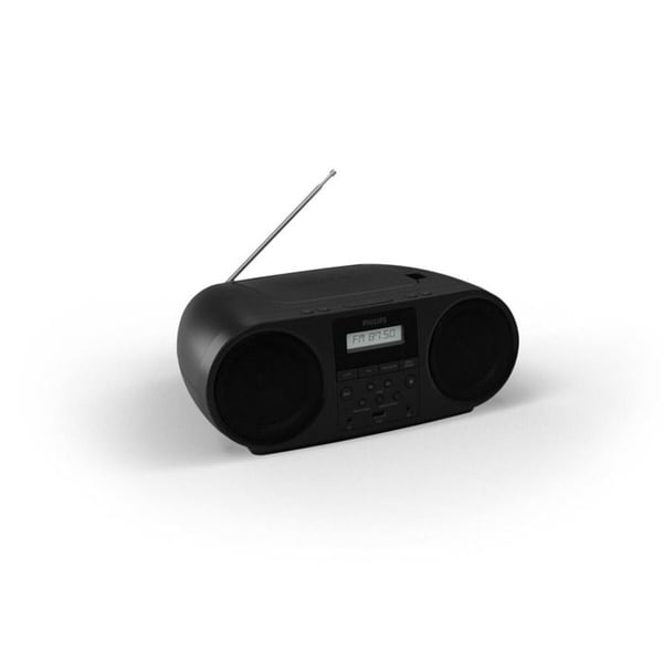 Radio FM Philips TAZ5000 med CD-afspiller Sort
