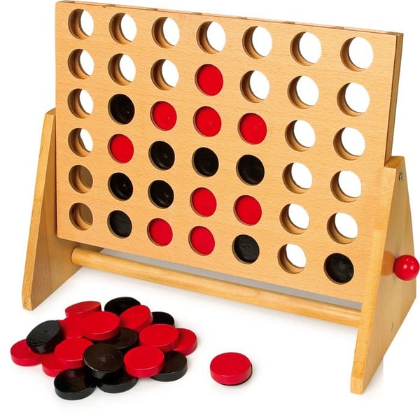 Puissance 4 Legler - Lautapeli - Klassinen malli - 2 pelaajaa - Strategia