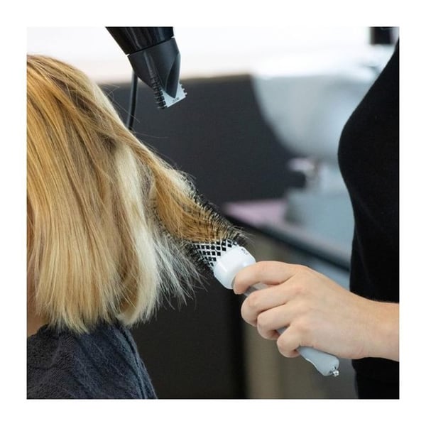 Olivia Garden - Expert Blowout Shine Børste Hvid & Grå