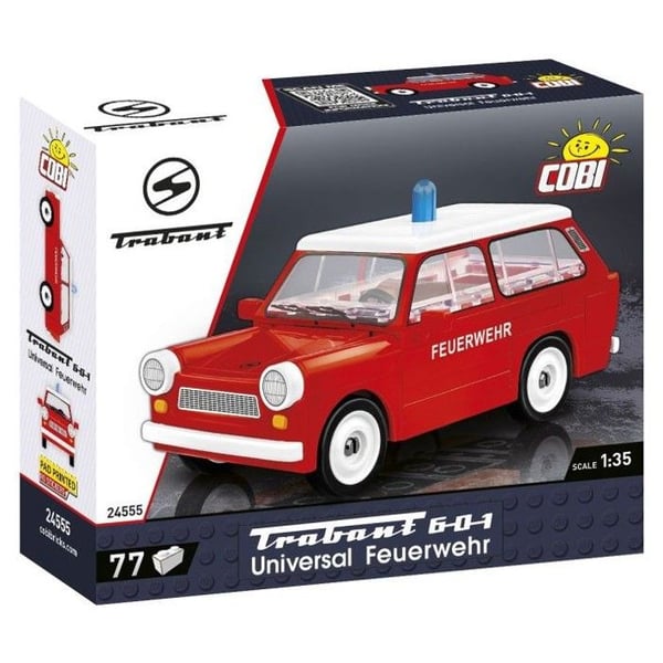 Spel och leksaker - COBI - Trabant 601 Universel - 77 komponenter - 1/35 - Blandet 6 år+