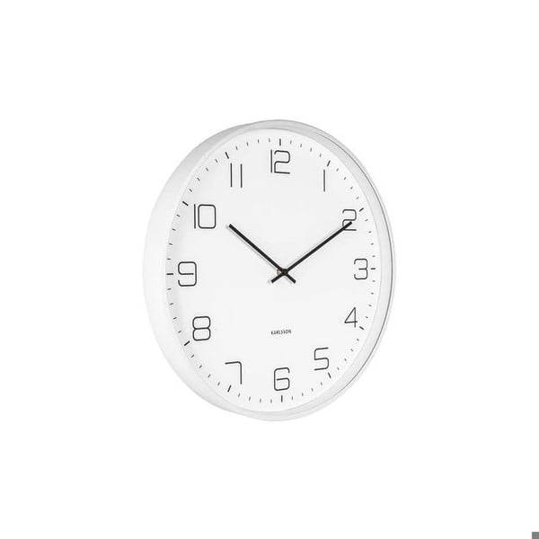Klocka - KARLSSON - Lofty - Matt metall - 40 cm - Inomhus