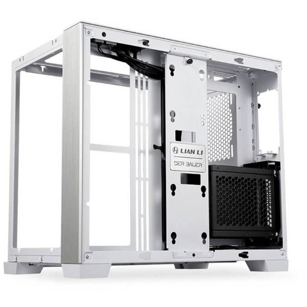 Tour midi Lian Li O11 Dynamic Mini Snow Edition Spelchassi, Vitt chassi med sidofönster