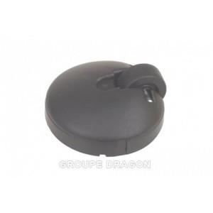 Dammsugarhjul - BOSCH - BSG71810 - Originaldel - Diameter 67 mm - Svart