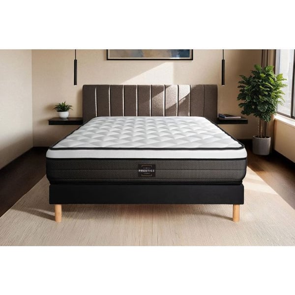 Svitset 120 x 190 cm svart kitbas