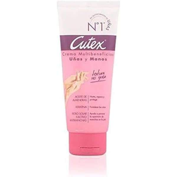 Handkräm - CUTEX - Mandelmjölk - 100ml - Unisex - Alla hudtyper
