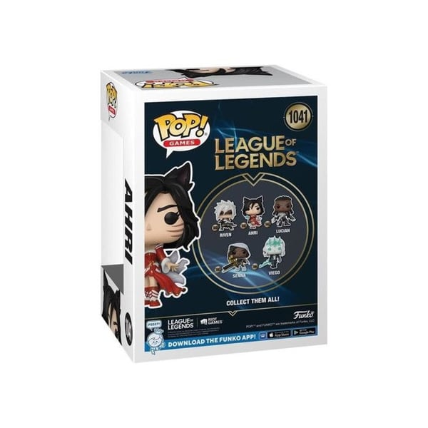 Figur i miniatyr - FUNKO - POP Games - Ahri nr 1041 - Högkvalitativ vinyl - Utgåva 2024 - Flerfärgad