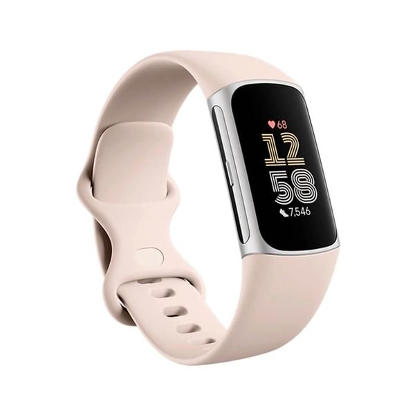 Aktivitetsarmband - FITBIT by Google Charge 6 med 6 månaders abonnemang på Fitbit Premium inkluderat - Vit