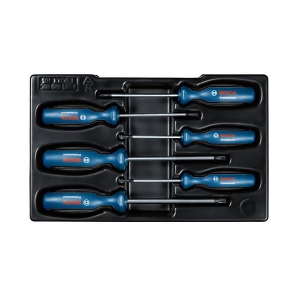 Bosch Professional - Set med 6 Torx-skruvmejslar