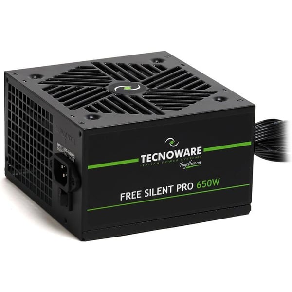 Strömförsörjning - Tecnoware - Free Silent PRO 650 - 650W - Tyst Fläkt - NVIDIA GeForce GTX/RTX