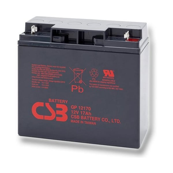 CSB GP12170, 12V, 17Ah