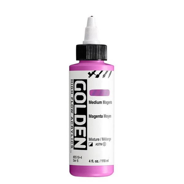 GOLDEN 119 ml HÖGT FLÖDE Medium Magenta - S6