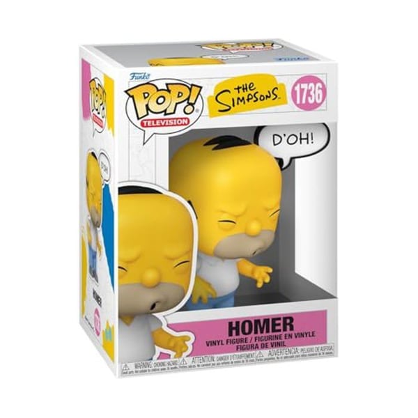 Figur - Funko Pop! - Homer Simpson - Vinyl - 9,5 cm - Gåva för Simpsons-fans