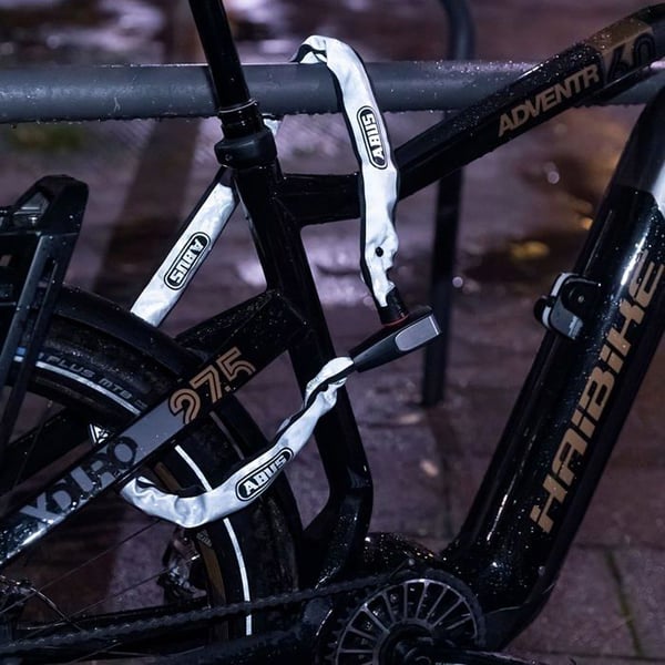 Cykellås - ABUS - 90289 - 6806K/85 - 85 cm - Blå (Neonblå) - 850 g