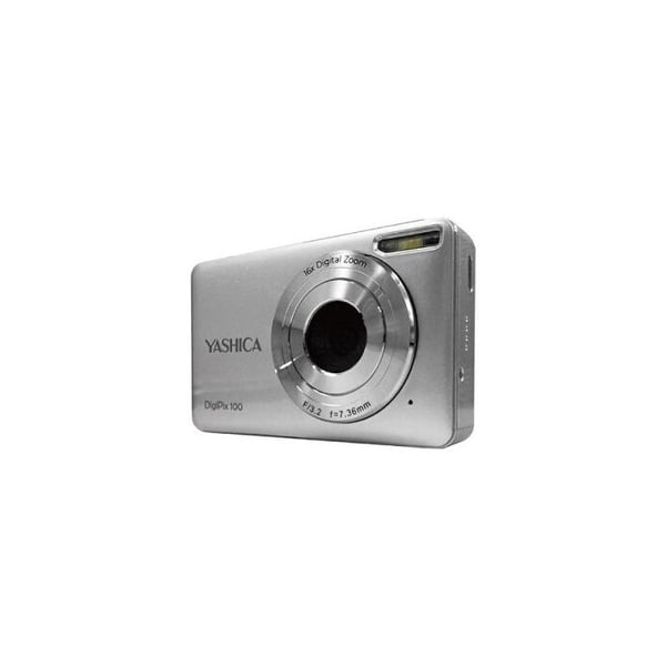 Digital kamera - YASHICA - DigiPix 100 - 5 Megapixlar - Optisk zoom 16x - Silver