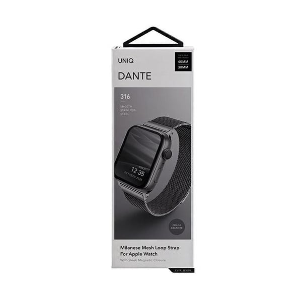 Armband Uniq Dante För Apple Watch Serie 1 2 3 4 5 6 7 8 9 SE SE2 38 40 41