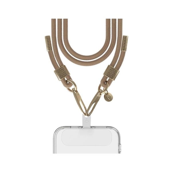 Bandoulière - Forcecase - Beige och Guld - Polyester - Universell - Bekväm