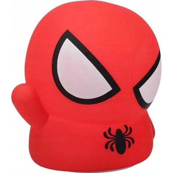 Dekorativ lampa - PALADONE - Spider-Man SquishyGlo - 14 cm - Uppladdningsbar USB - Taktile
