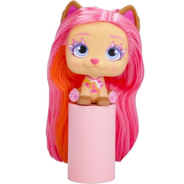 VIP Husdjur IMC TOYS Mini Dolls - Bow Power - Shiara - Extra långt hår - Tillbehör ingår