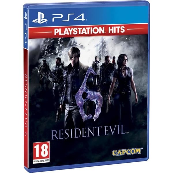 CAPCOM Resident Evil 6 PS4-spel HD-version Inkluderar alla DLC
