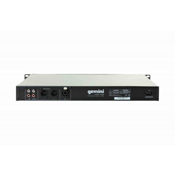 19-tums rackbar CD-spelare - GEMINI - CDMP-1500 - Multimedia CD/USB - Automatisk spellista - Fjärrkontroll