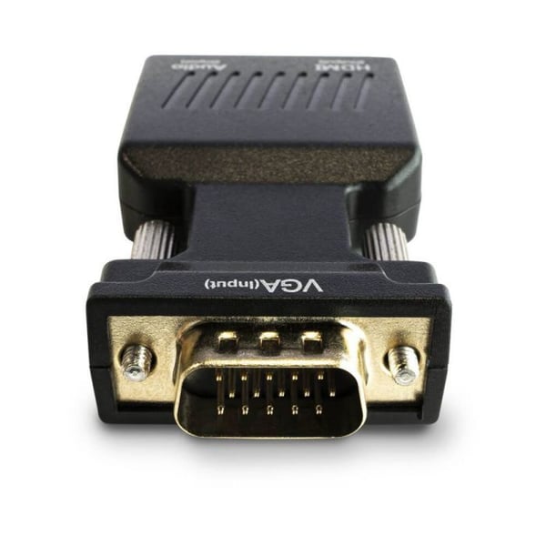 Savio - SAVKABELCL-145 - CL-145 Adapter VGA till HDMI + Ljud