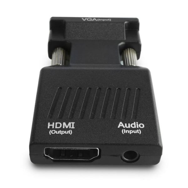 Savio - SAVKABELCL-145 - CL-145 Adapter VGA till HDMI + Ljud