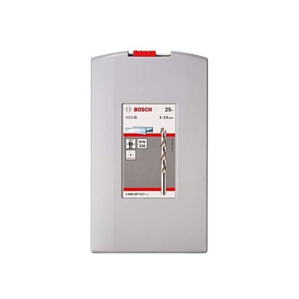 HSS-G præcisionsmetalbor - BOSCH - ProBox assortiment med 25 - 1-13mm - 135°