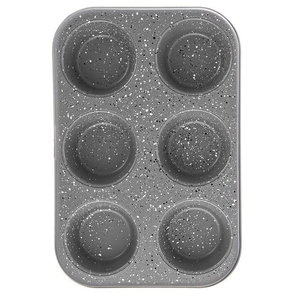 Muffinsform - Orion - Stor - Nonstick - Stål - 6 muffins