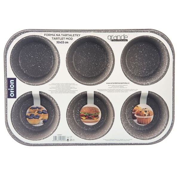Muffinsform - Orion - Stor - Nonstick - Stål - 6 muffins