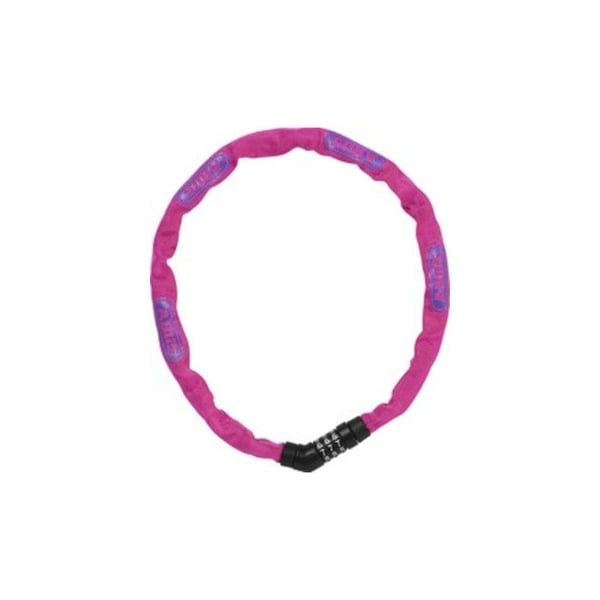 Kedja lås - ABUS - 4804C/75 - Rosa - Stål - Med kod