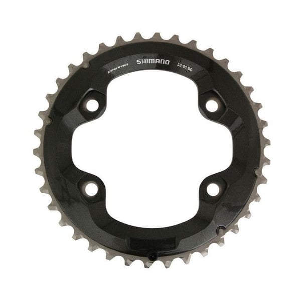 Plateau VTT - Shimano - XT M8000 - 11 vaihdetta - 38T - Musta