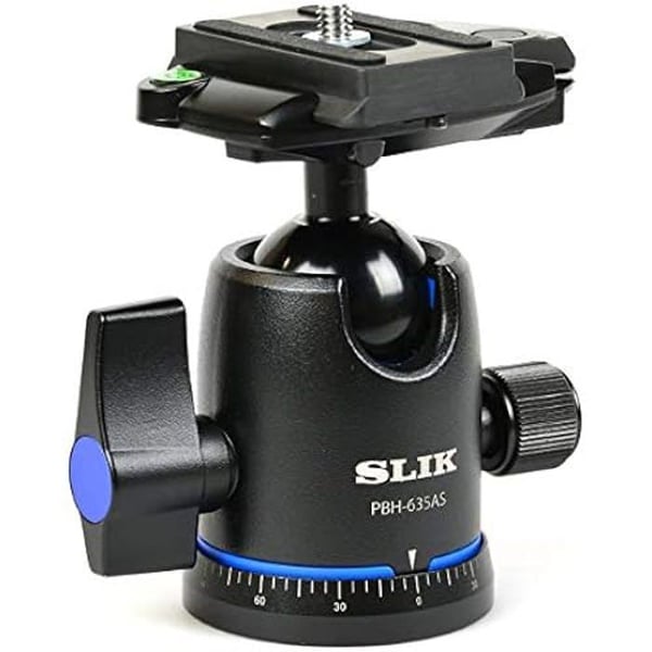 Rotule - SLIK - PBH-635AS - Arca-swiss - Max belastning 6kg - 3 justerbara levers