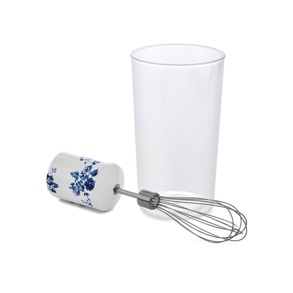 Mixerstav 600W 4‑i‑1 - Laura Ashley - Kina Ros - Multifunktionell, idealisk för sallader, puréer, grönsaker, soppor och juice