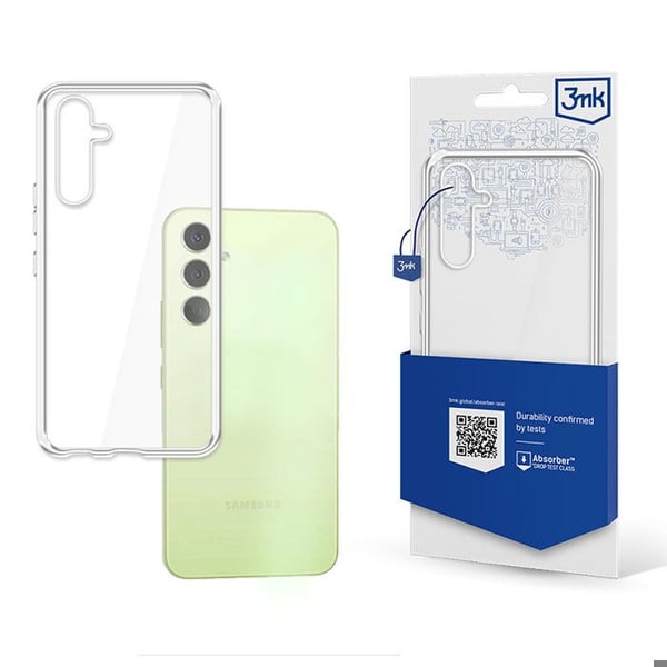 Mobilskal - 3mk - Galaxy A54 5G - Transparent - Maximal skydd - Minimalistisk design