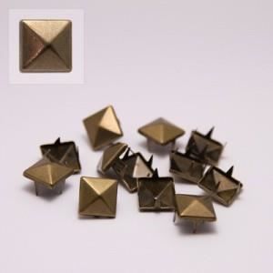 Klolika - KI SIGN - 8mm - Brons - 40 stycken - Multikolor