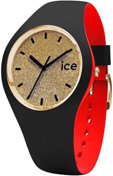 Klocka - Ice-Watch - ICE loulou Gold Glitter - Silikon - Svart - Analog