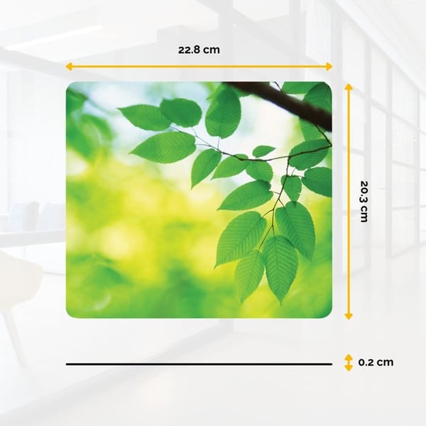 Musmatta - Fellowes - Earth - Rektangulär - Återvunnet till 95% - Halkfri