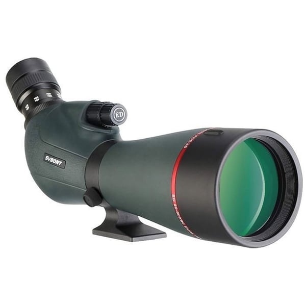 Svbony SV406P Ed Kikkert, 20-60X80mm 1.25” Zoom Kikkert med Dubbel Fokusering FMC BAK4, för Fågel- och Djurobservation