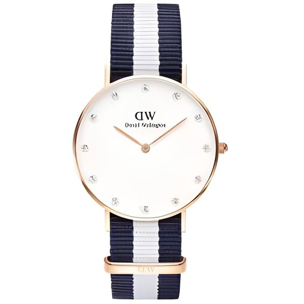 Daniel Wellington Glasgow Damklocka vit - W0953DW-TU