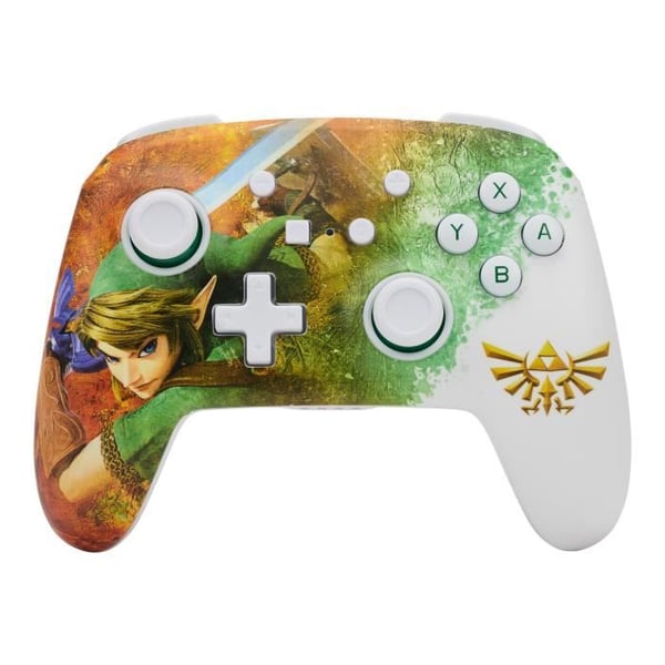 Spelkontroll - NINTENDO - Power A Enhanced - Trådlös - Akvarell - Nintendo Switch