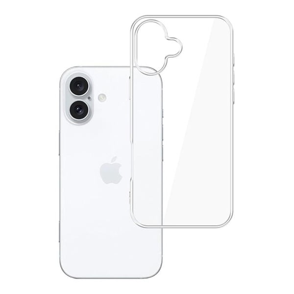 Smartphone cover - 3MK - Apple iPhone 17 - Transparent - 2 års garanti