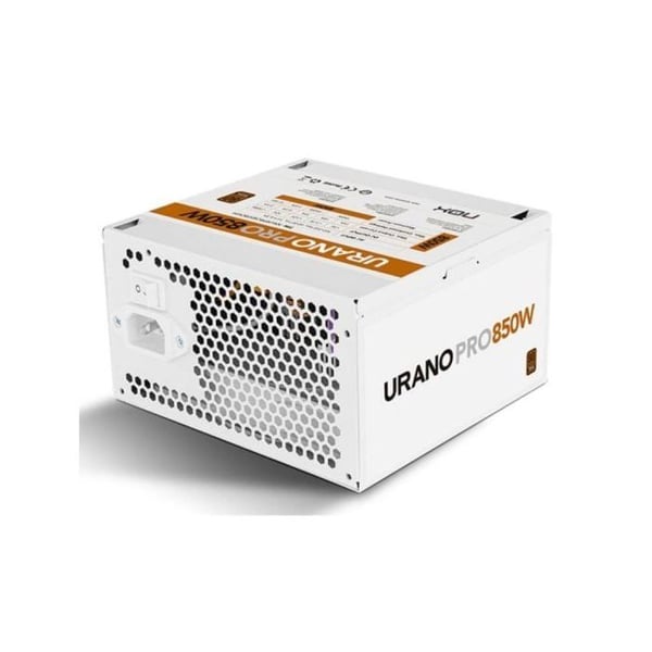 NOX 850W 80 PLUS Bronze Urano PRO Vit strömförsörjning tyst fläkt